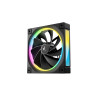 Ventola 120x120 deepcool fl12r rgb 120mm nero [r-fl12r-bkapn1-g]