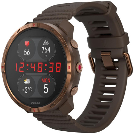 Smartwatch polar 900115135 grit x2 marrone
