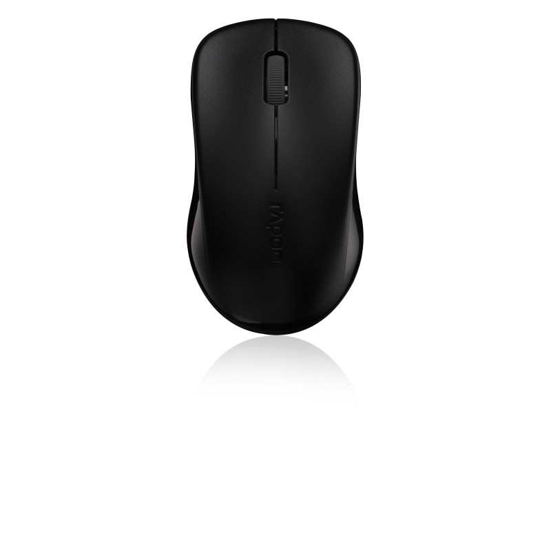 Mouse rapoo 1620 wireless ottico ambidestro 1000dpi nero [11464]