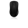 Mouse rapoo 1620 wireless ottico ambidestro 1000dpi nero [11464]