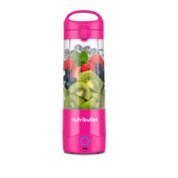 Frullatore portatile nutribullet nbp003bp rosa, a batteria, 0,475