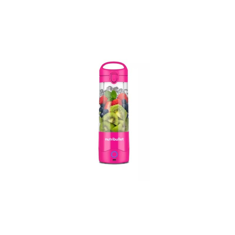 Frullatore portatile nutribullet nbp003bp rosa, a batteria, 0,475