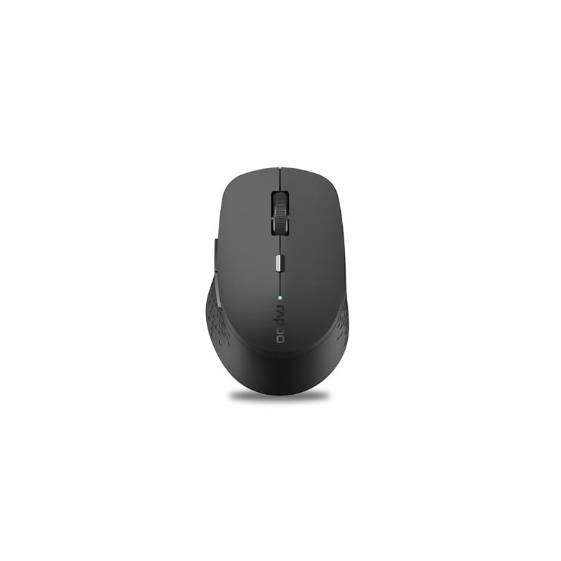 Mouse rapoo m300 silent ottico rf wireless/bluetooth/usb ambidestro