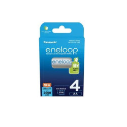 Pile panasonic eneloop aa 2000mah 4 pezzi [bk-3mcde/4cp]