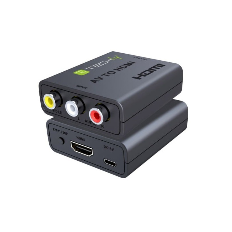 Convertitore av techly idata spdif-71 da 3xrca ad hdmi nero [622083]