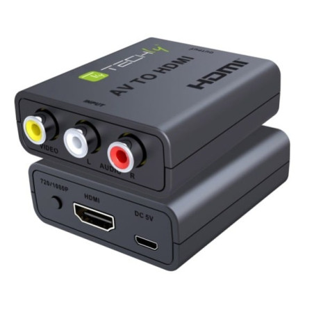 Convertitore av techly idata spdif-71 da 3xrca ad hdmi nero [622083]