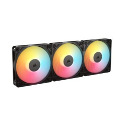 Ventola corsair rs120-r argb 3x120mm nero [co-9050196-ww]