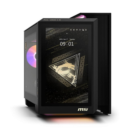 Pc gaming msi meg vision x ai u9-285k/64gb/2tb ssd/freedos/nero