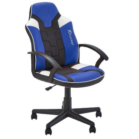 Sedia gaming xrocker saturn blu/nero [5120201]