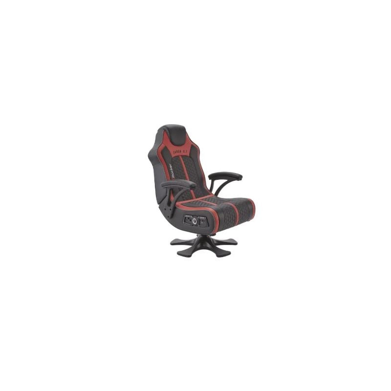 Sedia gaming xrocker evora 2.1 nero/rosso [2020014]
