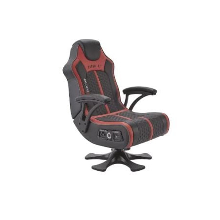 Sedia gaming xrocker evora 2.1 nero/rosso [2020014]