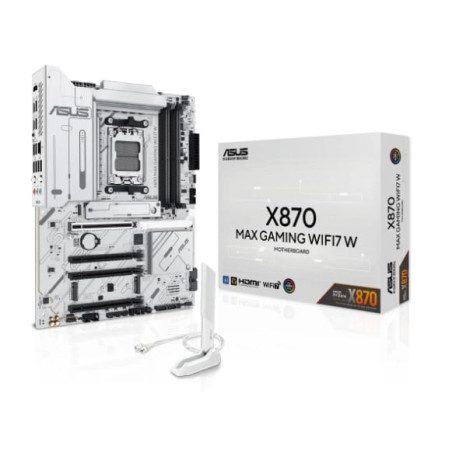 scheda madre amd asus x870 max gaming wifi7 w am5 atx 4xddr5 [90mb1lz0-m0eay0]