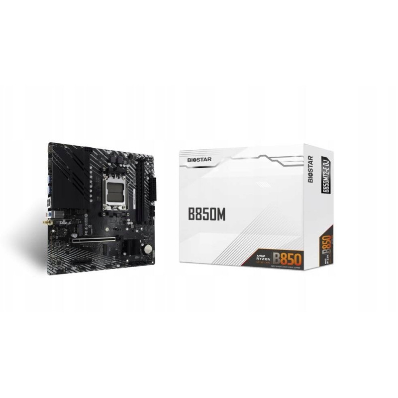 Scheda madre amd biostar b850mt2-e dj am5 micro-atx 2xddr5