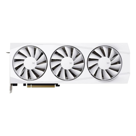 Scheda video amd xfx 16gb radeon rx9070xt quicksilver white oc gaming
