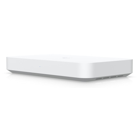 Gateway ubiquiti uxg-fiber 10g con switch 4x 2.5gbe rj45 bianco