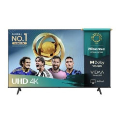 Tv led 43'' hisense 43a69q 4k uhd 3840x2160p smart tv classe
