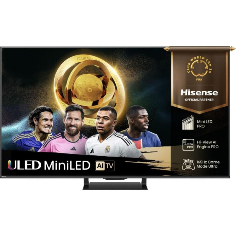 Tv led 55'' hisense 55u7q pro 4k uhd 3840x2160p smart tv
