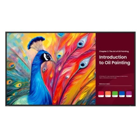 Tv led 65'' benq sh6504 4k uhd 3840x2160p classe g nero [sh6504]