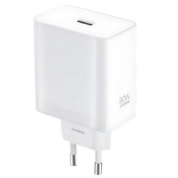 alimetatore da rete oppo supervooc usb-a 80w bianco
