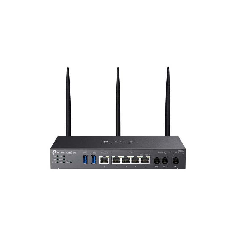 Router da tavolo tp-link omada ax3000 wifi/dual-band 2402mbps