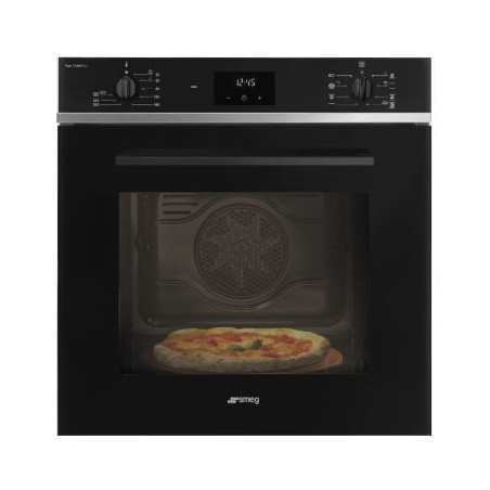 Forno ad incasso smeg sf6400s1pzb combinato a vapore 60cm 65l a 2000w