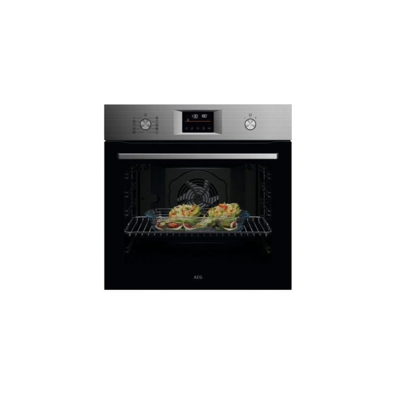 Forno ad incasso aeg tu5ab42sm combinato a vapore 56.4cm 72l a+ 2990w