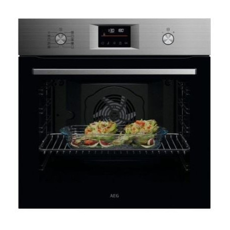 Forno ad incasso aeg tu5ab42sm combinato a vapore 56.4cm 72l a+ 2990w
