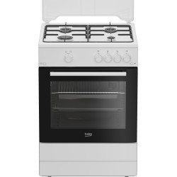 Cucina a gas beko fbg62010dw libera installazione 60cm 4 fuochi 10400w