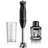 Frullatore a immersione braun multiquick 3 mq30201m 900w con trituratore