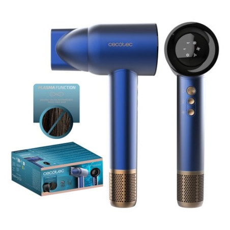 Asciugacapelli cecotec ionicare rockstar nano iontech 1600w blu [ionicare