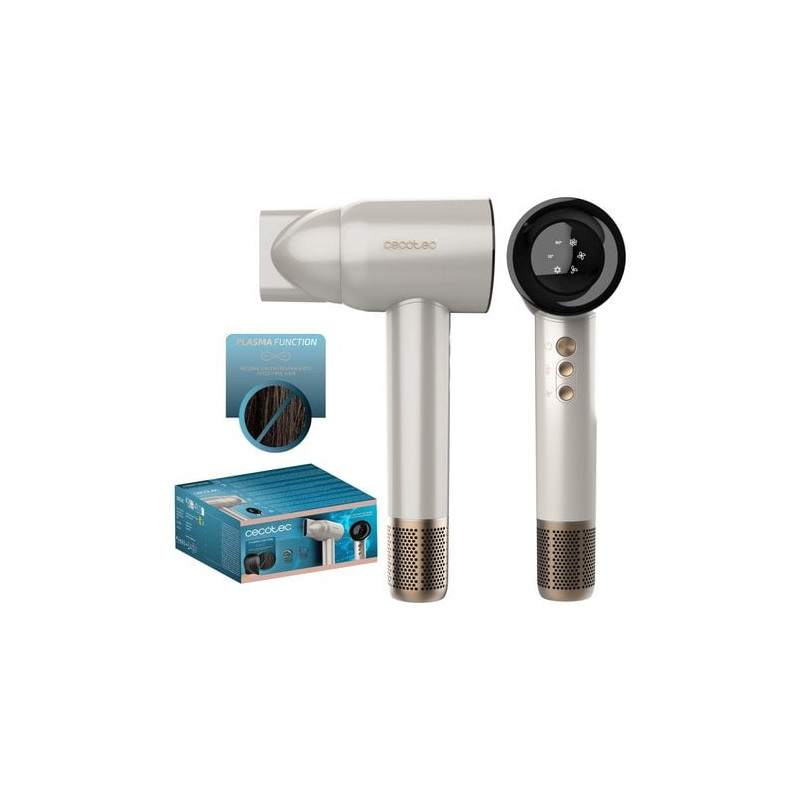 Asciugacapelli cecotec ionicare rockstar nano iontech 1600w champagne