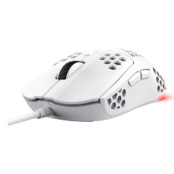 Mouse trust gxt 928w helox gaming usb 6400dpi bianco [25389]