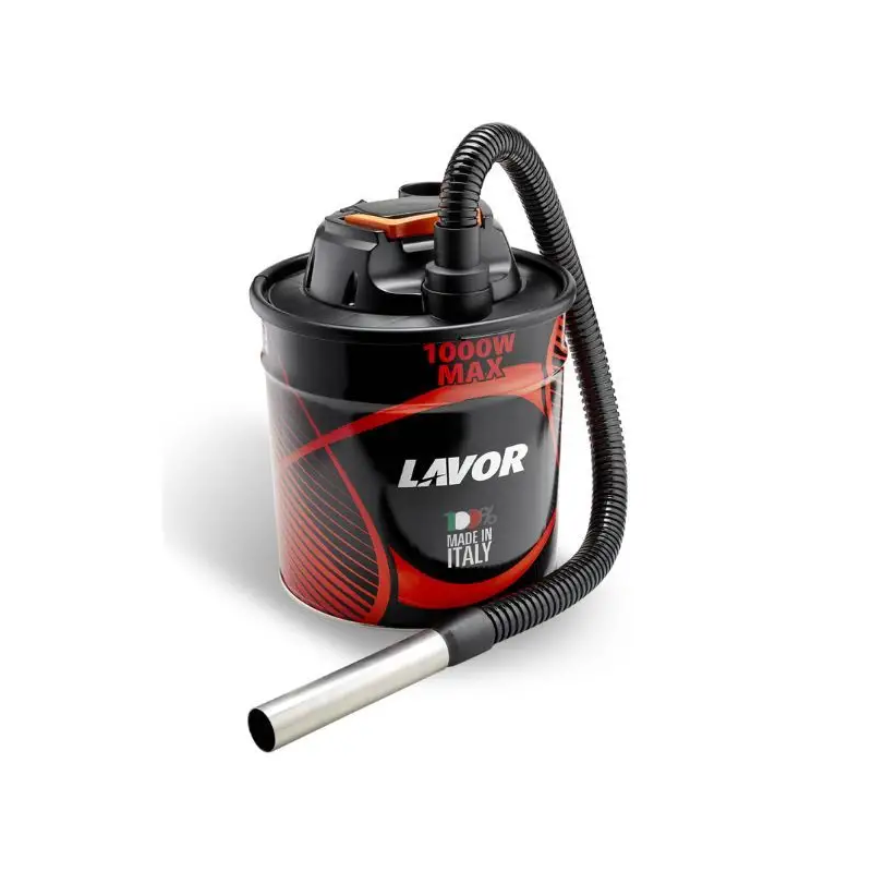 Aspiracenere lavor ashley 412 18l 1000w nero/rosso [40029-00015]