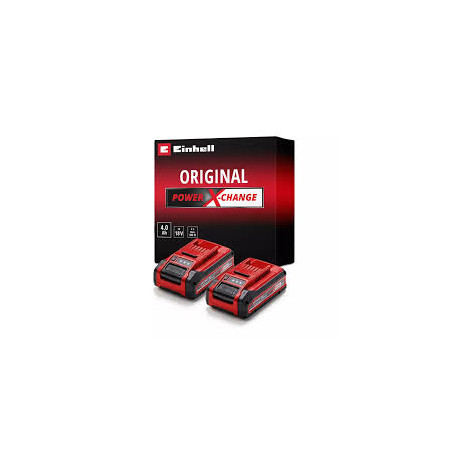 Kit di batterie einhell power-x-change twinpack 18v 4.0ah