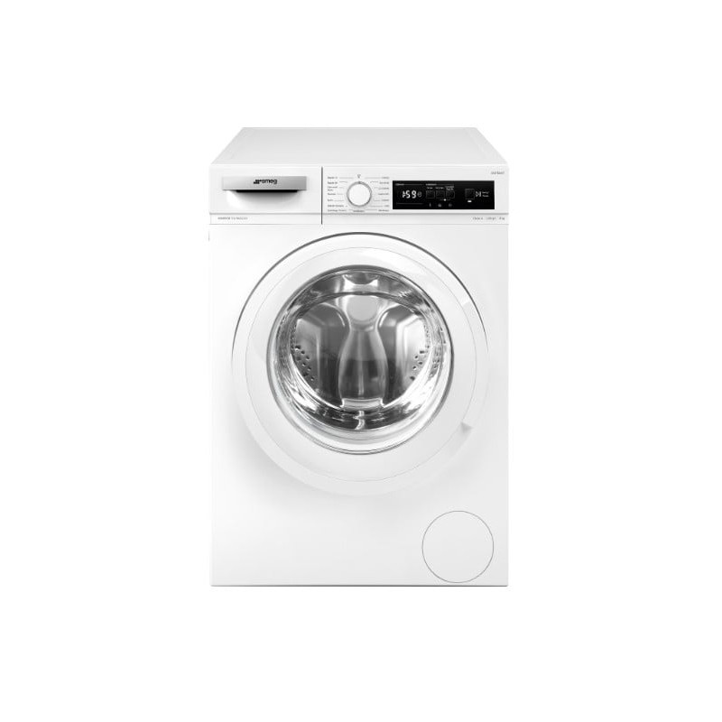 Lavatrice smeg lb1t82 ait 8kg(a)1200gg inverter ,display,15 progr.part.rit.