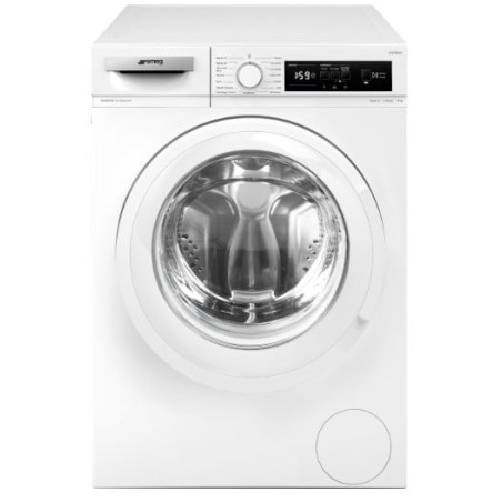 Lavatrice smeg lb1t82 ait 8kg(a)1200gg inverter ,display,15 progr.part.rit.