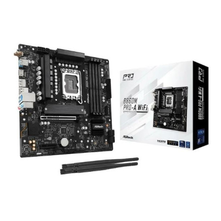 Scheda madre asrock b860m pro-a lga 1851 atx 4xddr5 [b860m pro-a]