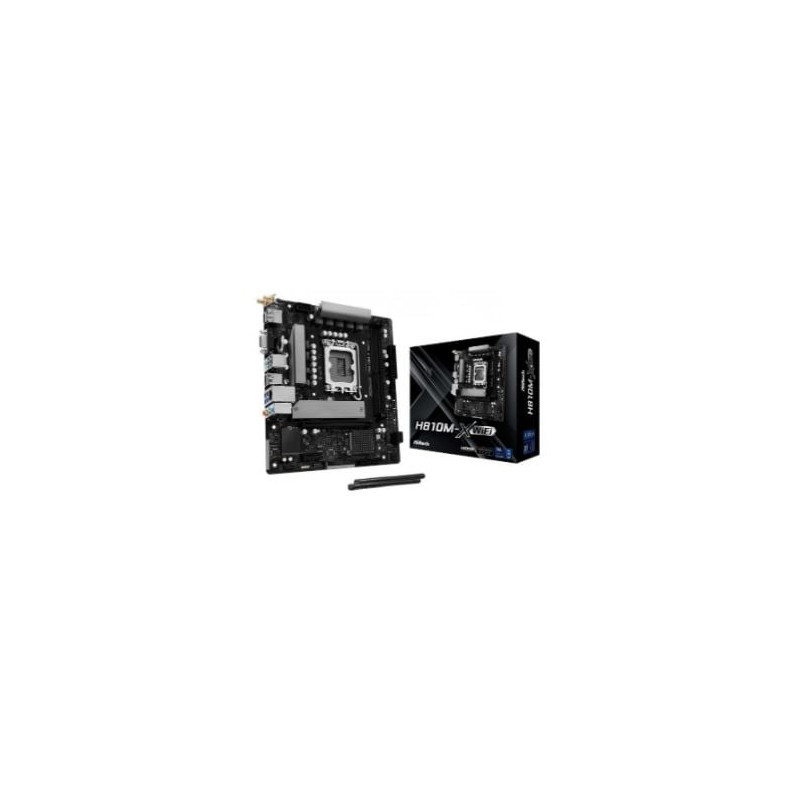 Scheda madre asrock h810m-x wifi h810 atx 2xddr5 [h810m-x