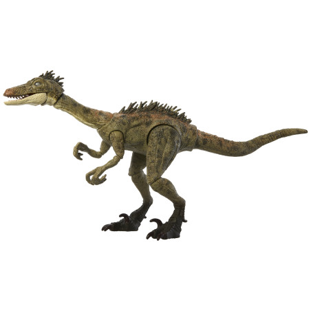 Figurina mattel jurassic world hammond collection troodon 19cm verde