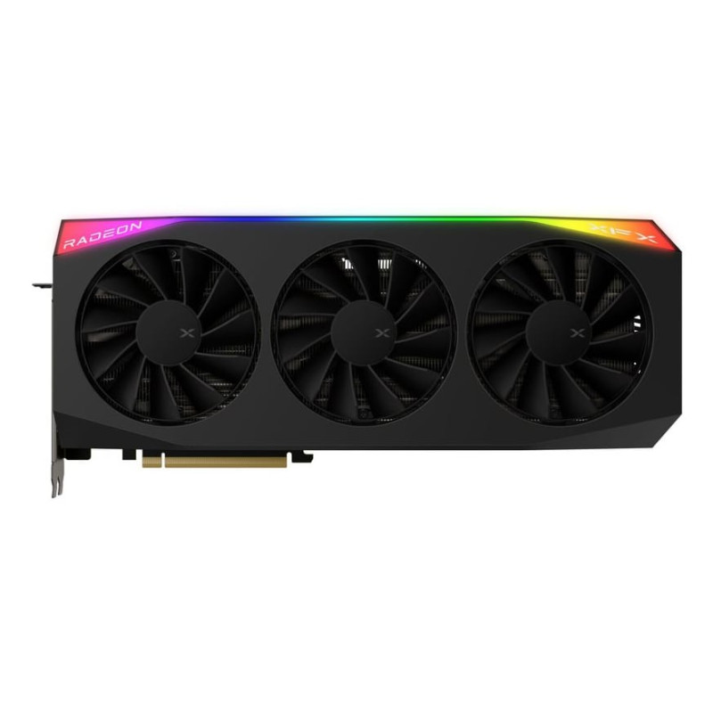Scheda video amd xfx radeon rx 9070 xt oc mercury rgb (rdna4, gddr6,
