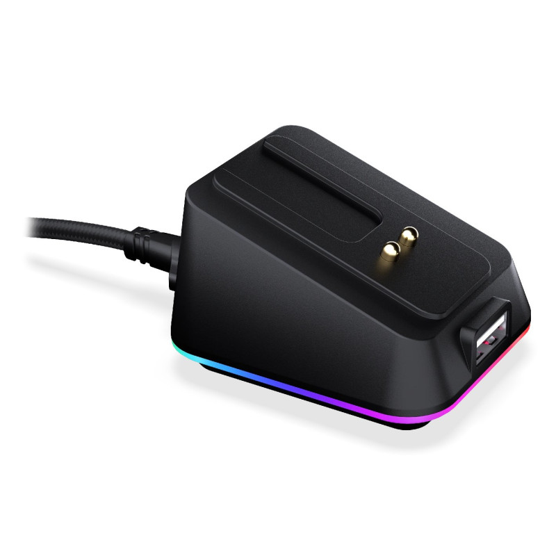 Stazione di ricarica endorfy ey0f001 mouse dock usb-c per liv