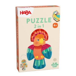 Puzzle pappagallo haba 2 in 1 [2011453001]