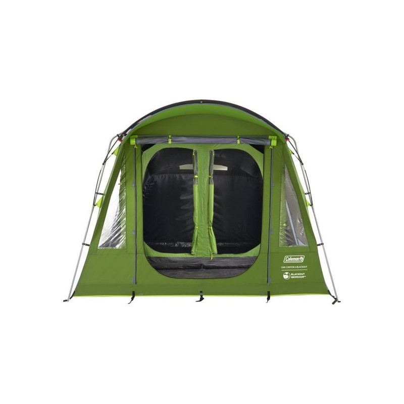 Tenda da campeggio coleman oak canyon oscurante per 4 persone verde/grigio