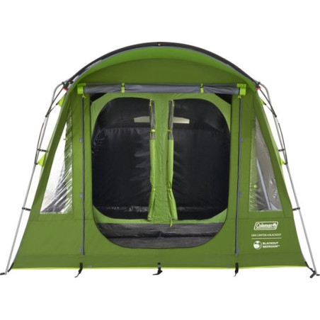 Tenda da campeggio coleman oak canyon oscurante per 4 persone verde/grigio