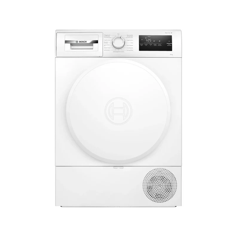 Asciugatrice bosch wth83vv4 serie 4 8kg classe a++ bianco [wth83vv4]