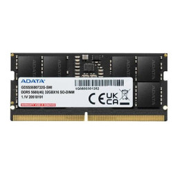 Ram so-dimm ddr5 32gb adata 2800mhz cl42 1.1v nero [gd5s5600732g-smi]