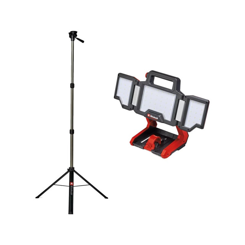 Proiettore da cantiere einhell tp-cl 18/3000 3000lm rosso [4514170]