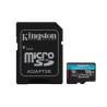 128gb scheda microsdxc kingston canvas go plus uhs-i u3 class