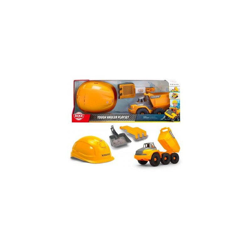 Giocattolo dickie volvo tough hauler playset veicolo 44 a 57cm [203729014]