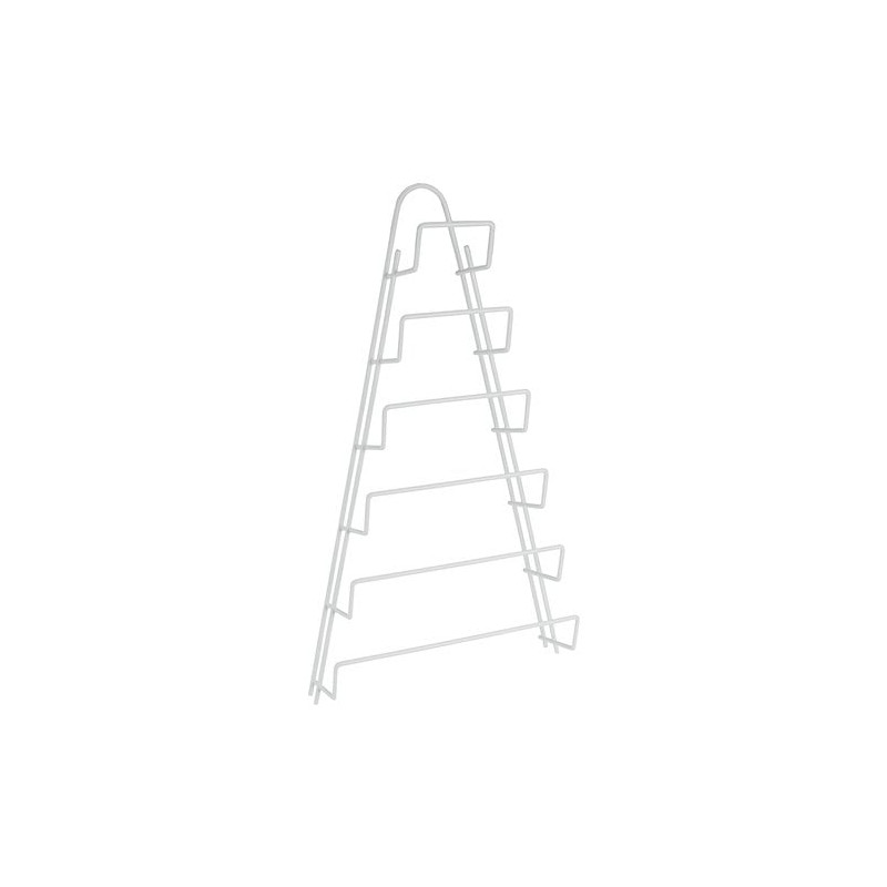 Mensola metaltex porta coperchi 6 posti [metaltex]